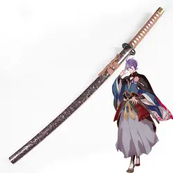 Touken Ranbu Online деревянный меч касэн Kanesada меч Косплэй реквизит Книги об оружии подходит для личного коллекция хобби Косплэй шоу