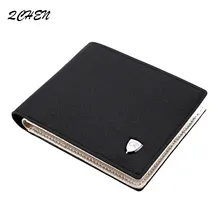 2019 New Men Wallets Fresh Fishon Designer& Purse Men fashion Brand striped Card purse Mens Wallet Wholesale price 044