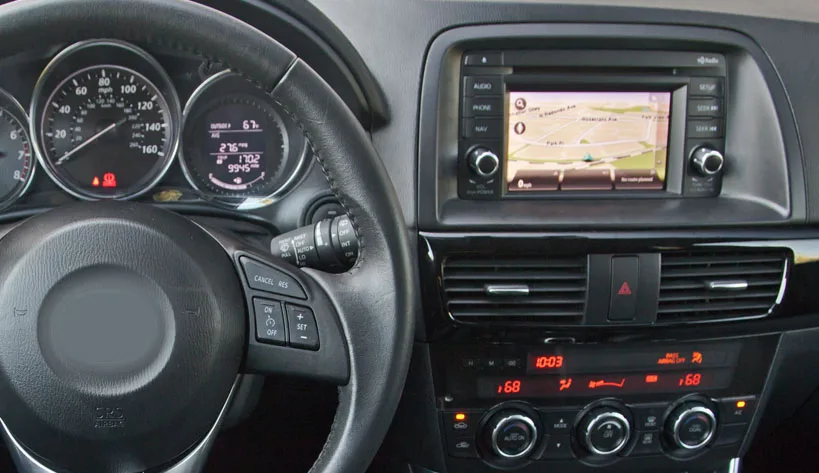 Sale Belsee Car DVD Multimedia Player Android 8.0 GPS Navigation Octa Core PX5 Ram 4G+32G Head Unit Radio HD for Mazda CX-5 2012-2013 0