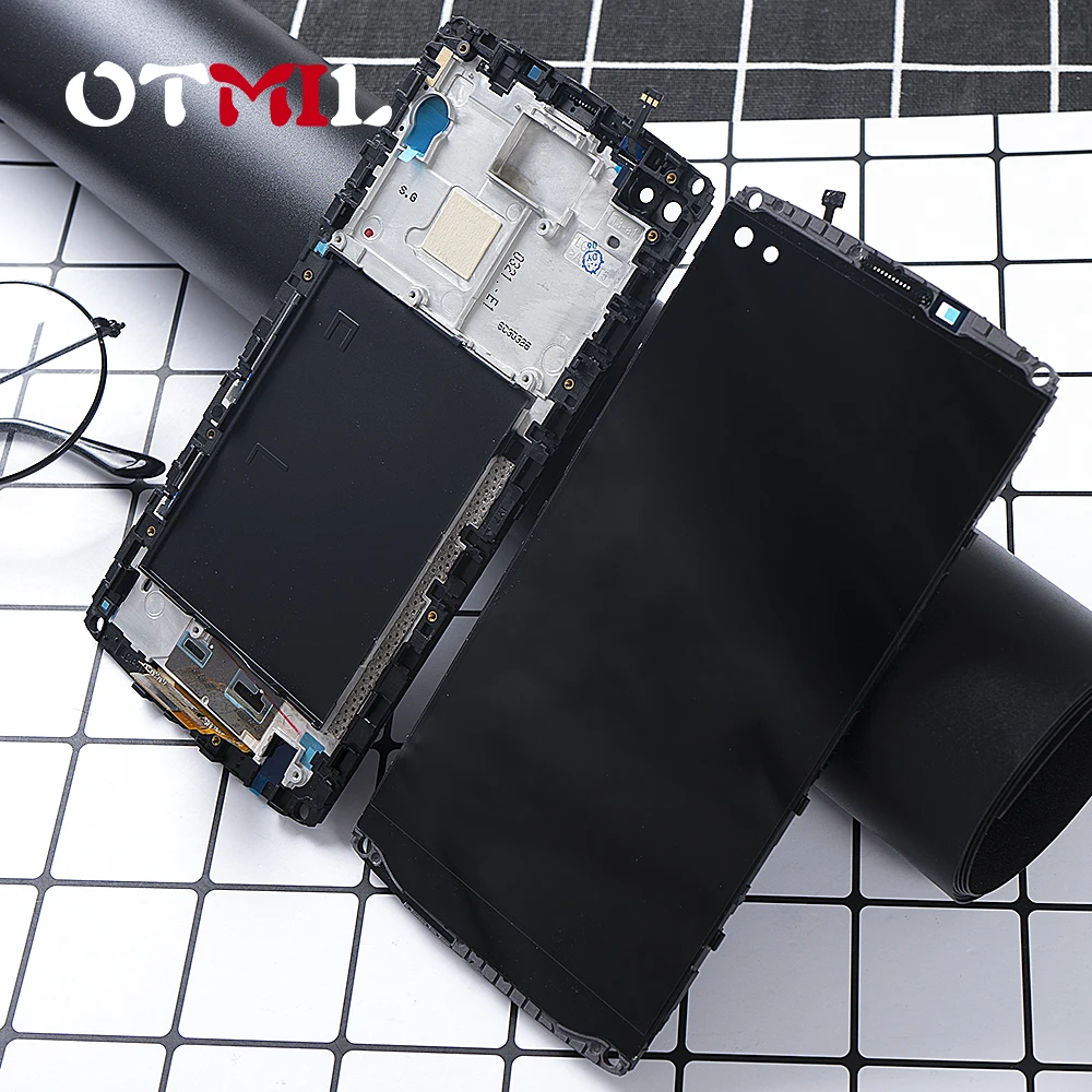 ЖК дисплей 5 7 дюйма для LG V10 с сенсорным экраном рамкой и дигитайзером в сборе LCD H960