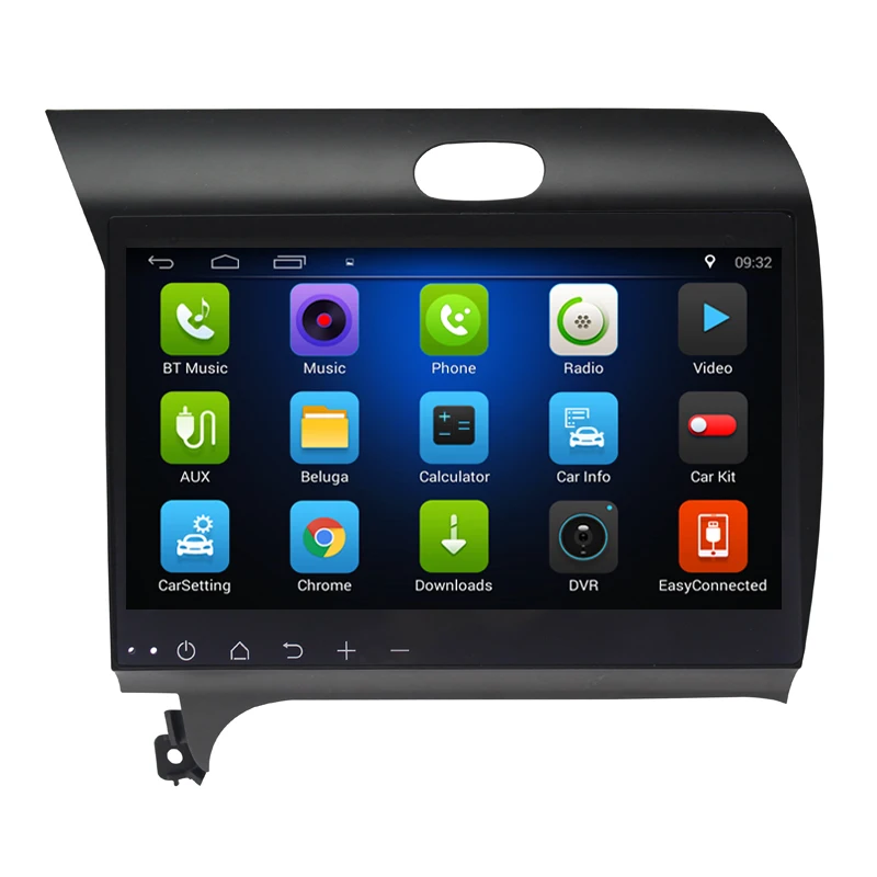 Top 2 Din 9 Inch Car DVD Player Android 6.0 For KIA/K3/Cerato/FORTE 2012-16 With 1GB RAM GPS Navigation Radio WIFI USB RDS Quad Core 2