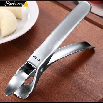 

304 Stainless Steel Hot Bowl Clips Dish Clamp Pot Pan Gripper Holder Hot Dish Plate Clip Retriever Tongs Kitchen Tools