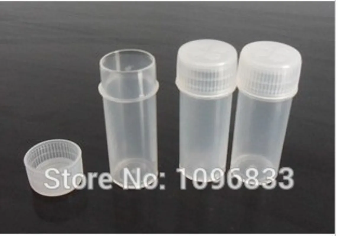 5g Plastic Small Bottle Tube shaped, Empty Medicine Packaging Bottle