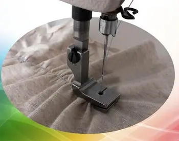 

Industrial sewing parts presser foot wrinkled pleated shirring, pleating foot P5 / P5R