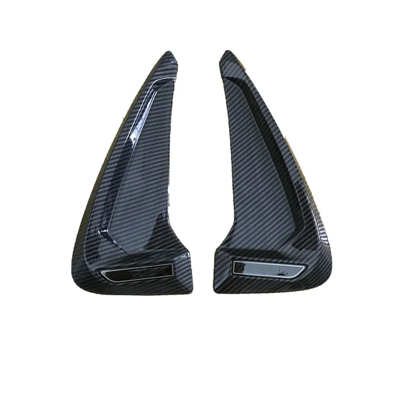 Car Triangle Stainless Headlight Lamp Cover Trim Sticker For Cadillac XT5 XTS