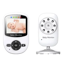 Babykam babyphone камера видео детский монитор 2,4 дюймов ЖК ИК ночного видения Домофон температурный монитор колыбельные 2X зум детская камера