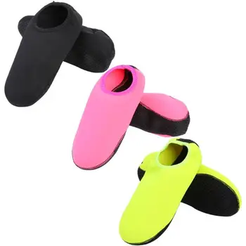 

Men Women Water Shoes Solid Color Swimming Shoes Summer Aqua Beach Shoes M-XXL 33-41 Size Swim Sneaker Seaside Socks