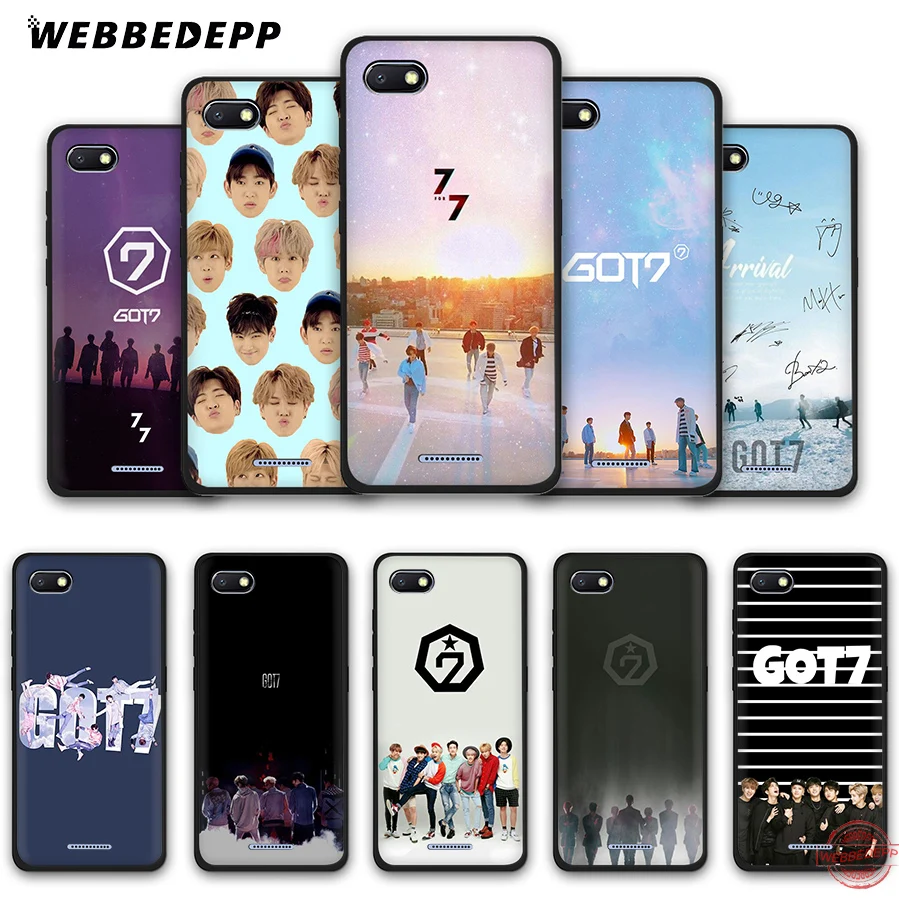WEBBEDEPP GOT7 Джексон мягкий чехол для телефона Redmi Note 8 iPhone 7 6 Plus 5 iPad Pro 4A 5A 6A 4X S2 Go чехлы |