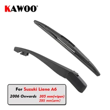 Kawoo заднего стеклоочистителя Лезвия назад стеклоочистители руку для Suzuki Liana A6 хэтчбек(2006 года) 305 мм авто стекла лезвие