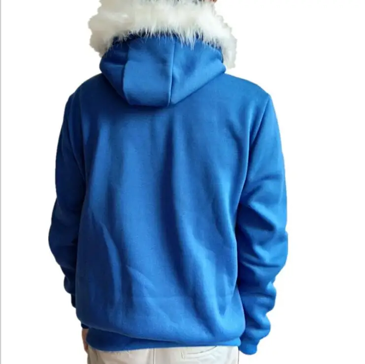 Game Sans Undertale Cosplay Papyrus Blue Hoodie Costume