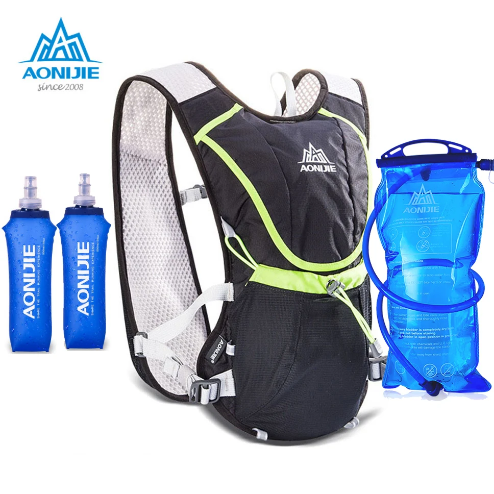 AONIJIE 8L Outdoor Sport Running Backpack Marathon Trail Running Hydration Vest Pack for 1.5L Water Bag Cycling Running Bag AONIJIE 8L Outdoor Sport Running Backpack Marathon Trail Running Hydration Vest Pack for 1.5L Water Bag Cycling Running Bag