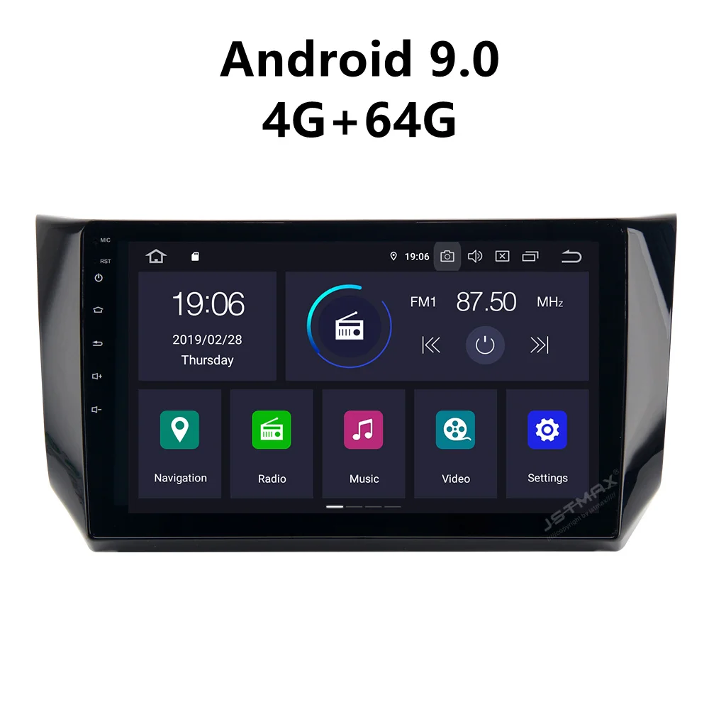 JSTMAX 10 2 &quotAndroid 9 0 Автомобильный GPS радио плеер для Nissan Sylphy B17 Sentra North America Pulsar с 4 Гб + 64