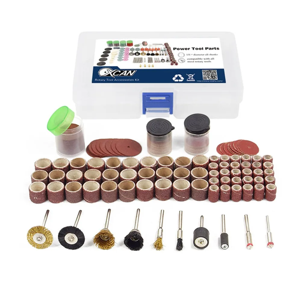 150 pcs Dremel Rotary Tool Mini Drill Tools for Woodworking 150 pcs