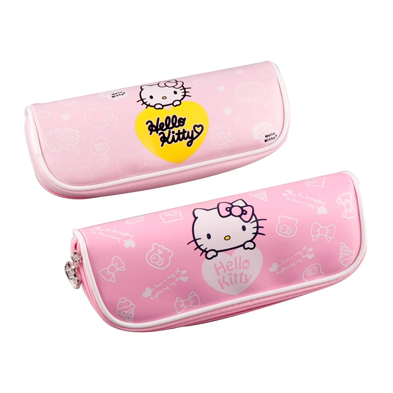 

TOPSTHINK Genuine Hello kitty fabric cute soft large pencil case for girl