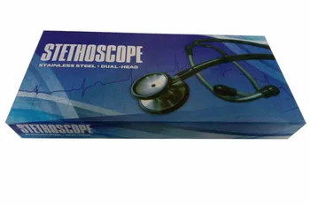 

CE Professional Stainless Littmann Shape Dual Head Cardiology Estetoscopio Cute Medical Stethoscope relanx