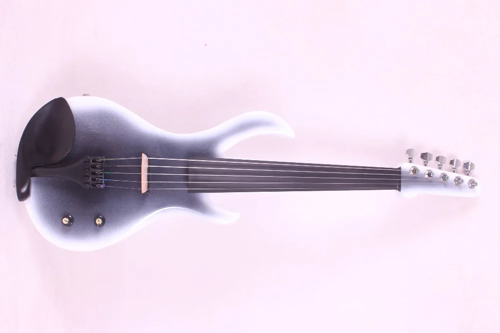

5 String Electric Violin New 4/4 Flame guitar shape Solid wood Powerful Sound fret 5-18#