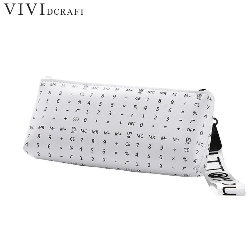 

New Concise Solid Color Student Pencil Case School Pencil Cases For Student Math Stationery Canvas Pencil Bag Estojo Escolar