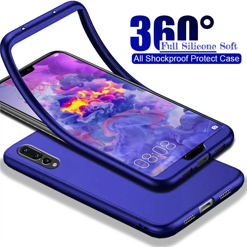 360 Полный Чехол для Huawei Mate 10 20 Pro P Смарт плюс Nova 3 3i Y5 Y6 Y7 PRIME 2018 Y9 2019 P8 Lite 2017 P9 P10 P20
