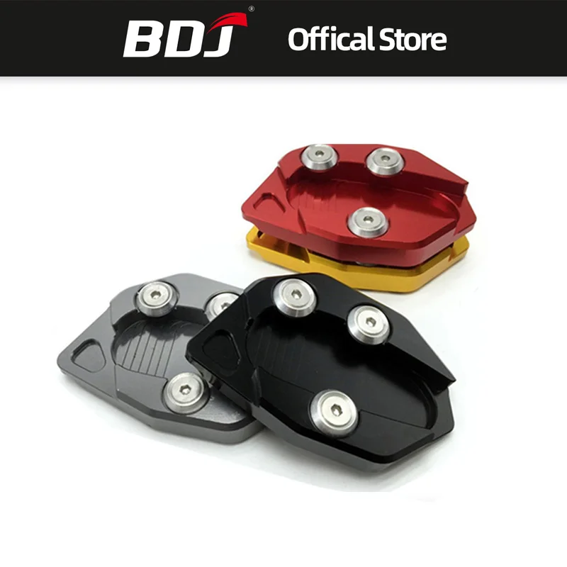 BDJ For Yamaha TMAX T-MAX530 2008-2010 2011 2012 2013 2014 Motorcycle Side Stand Pad Plate Kickstand Enlarger Support Extension |