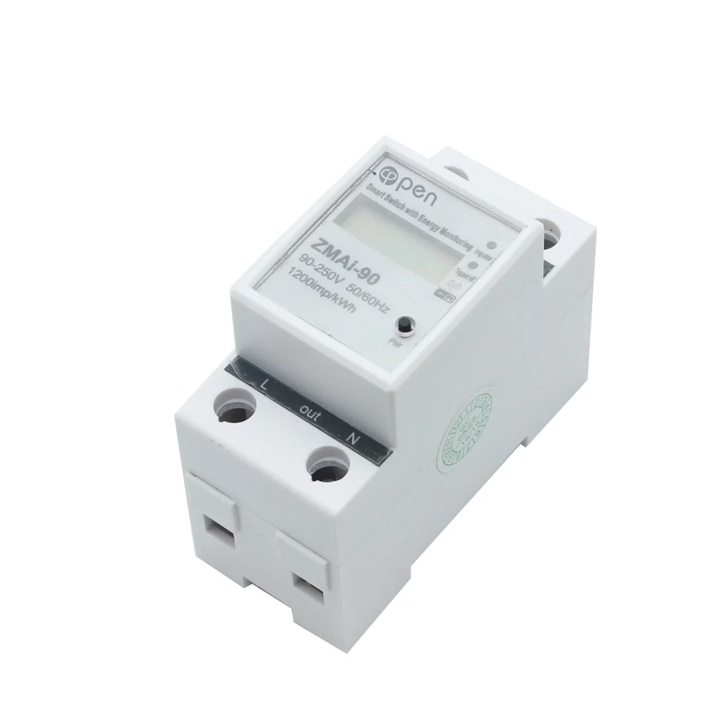 WIFI remote control Smart Switch with energy monitoring for Smart home
