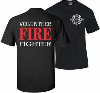 

Firefighter Volunteer Fire Rescue Line Department Tshirt T Shirt