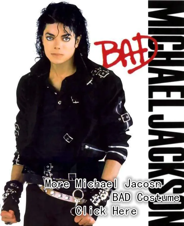 MJ Michael Jackson Classic BAD Novelty RED BODYSUIT (PRO SERIES) Cool for Performance Leotard Shows England Military US Style