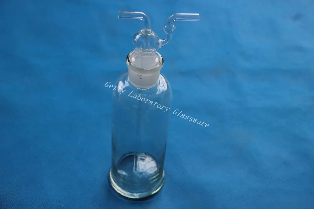 500ml Lab Glass Gas Washing Bottlein Flask from Office & School