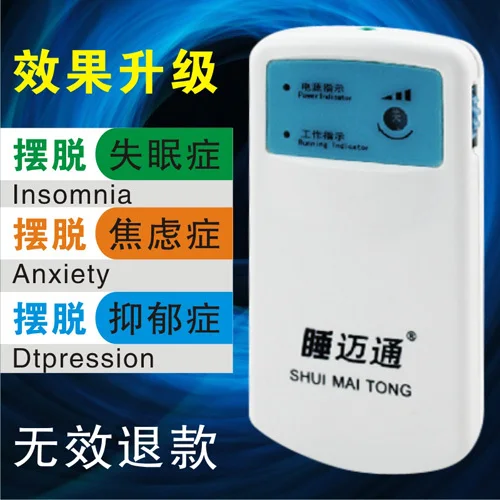 

Device treatment for insomnia sleep electronic instrument sleeping aids, English instructions.