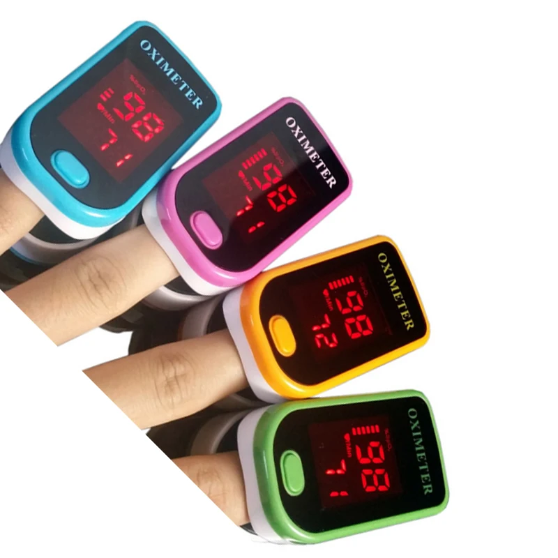 Oximetro Finger Pulse Oximeter With Case Fingertip Oximetro de pulso de