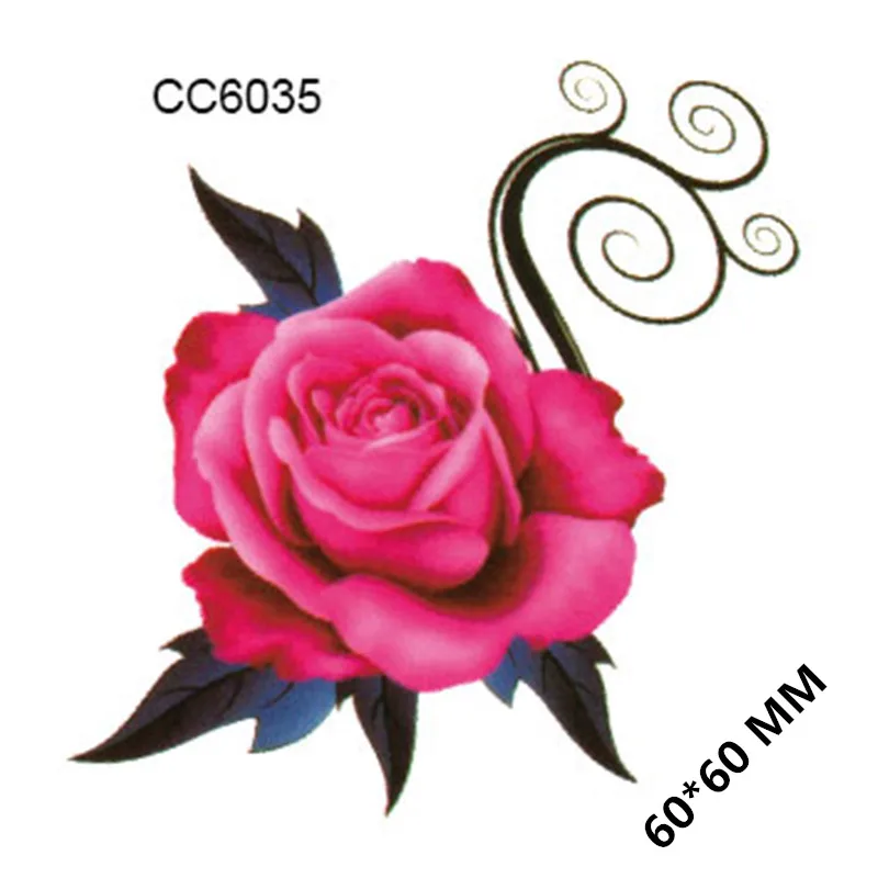مصغرة الجسم الفن للماء الوشم للنساء الفردية زهرة تصميم فلاش الوشم ملصق شحن مجاني CC6035 مصغرة الجسم الفن للماء الوشم للنساء الفردية زهرة تصميم فلاش الوشم ملصق شحن مجاني CC6035