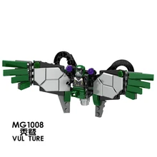 DR. TONG 10 шт./лот Супер Герои гриф строительные блоки Экшн фигурки кирпичи Детский подарок игрушки MG1008