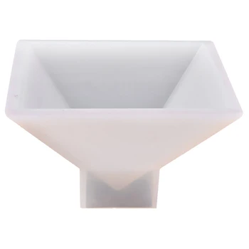 

Large Pyramid Shape Diy Silicone Jewelry Mold Making Ornament Craft Mould 9.5X9.5X6Cm