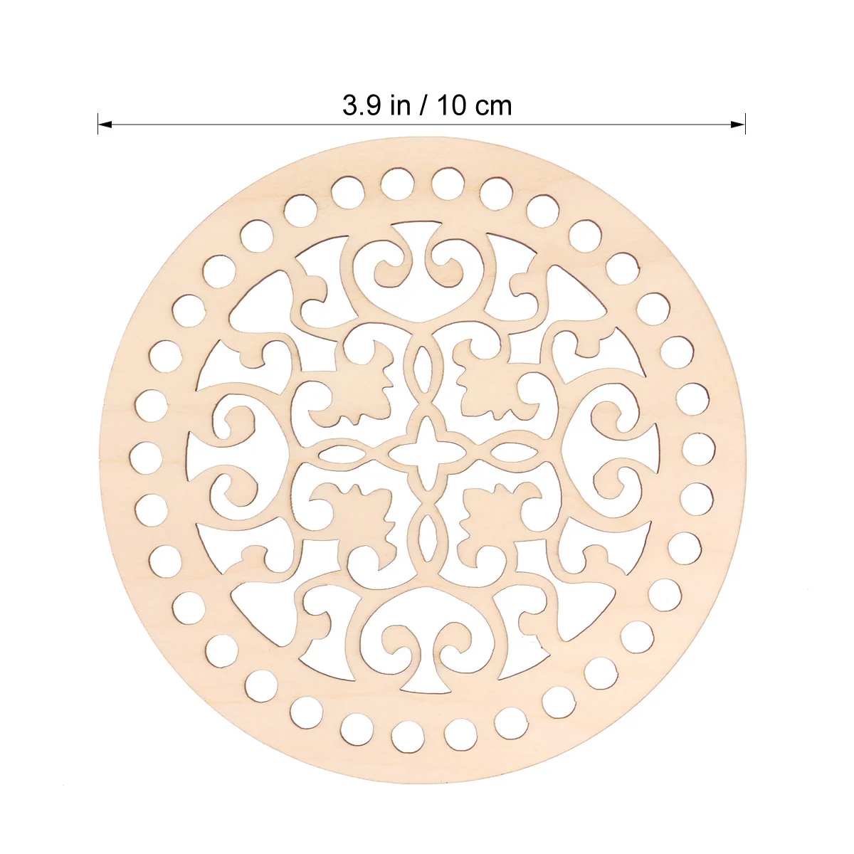 30 шт деревянные полые круглые вырезанные диски для рукоделия украшения и украшения для дома для свадебной вечеринки