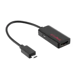 Micro USB HDMI адаптер SlimPort Micro USB 4 K HDMI аудио видео кабель для смартфона планшеты