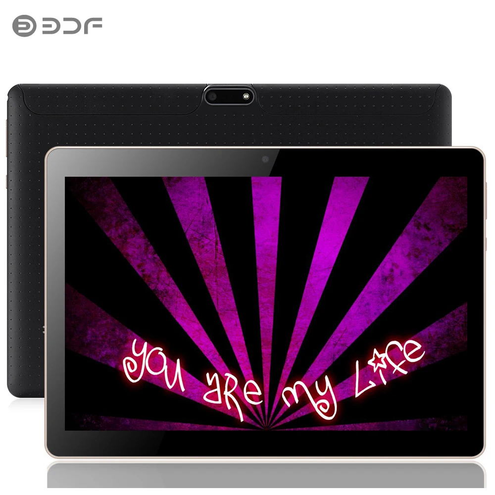 

2018 New 10 Inch Beautiful Original Android 7.0 Quad Core 3G call Tablets Pc GPS WiFi SIM Card 1280*800 IPS 4GB+32GB laptop tab
