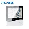 HTC-1 Indoor Temperature Humidity Meter, LCD Electronic Digital Thermometer Hygrometer Weather Station Alarm Clock ► Photo 2/6