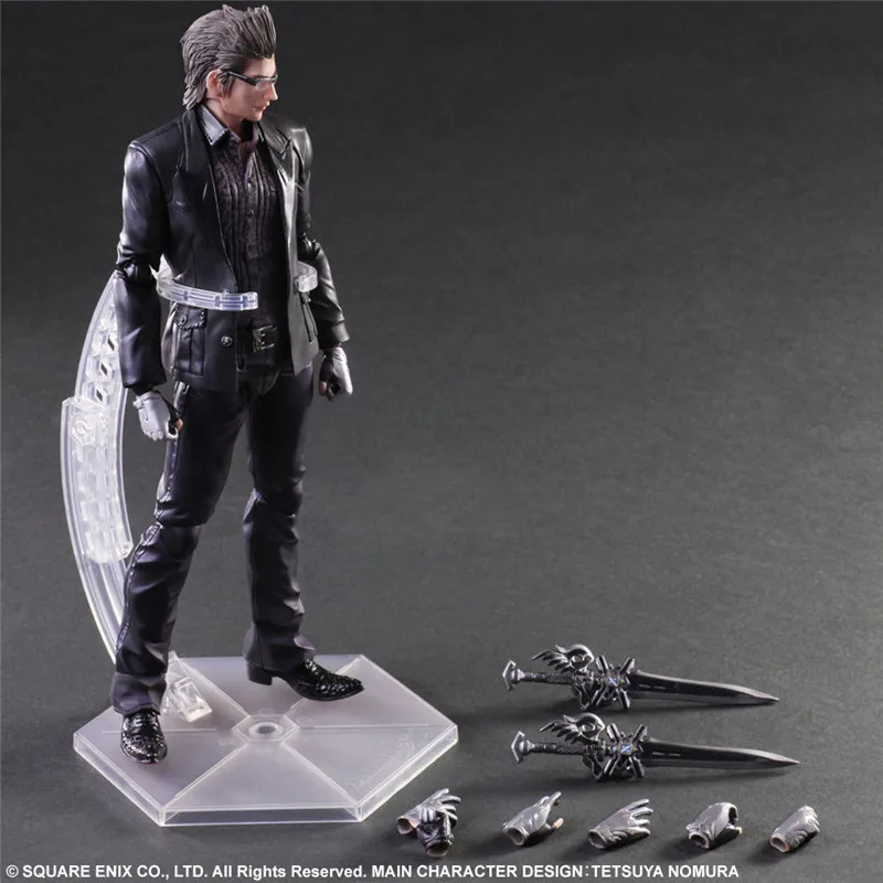 

9 inch Role-playing game Final Fantasy XV Ignis Stupeo Scientia PLAY ARTS Revised edition Action Figure Model Toys Box 23cm N681