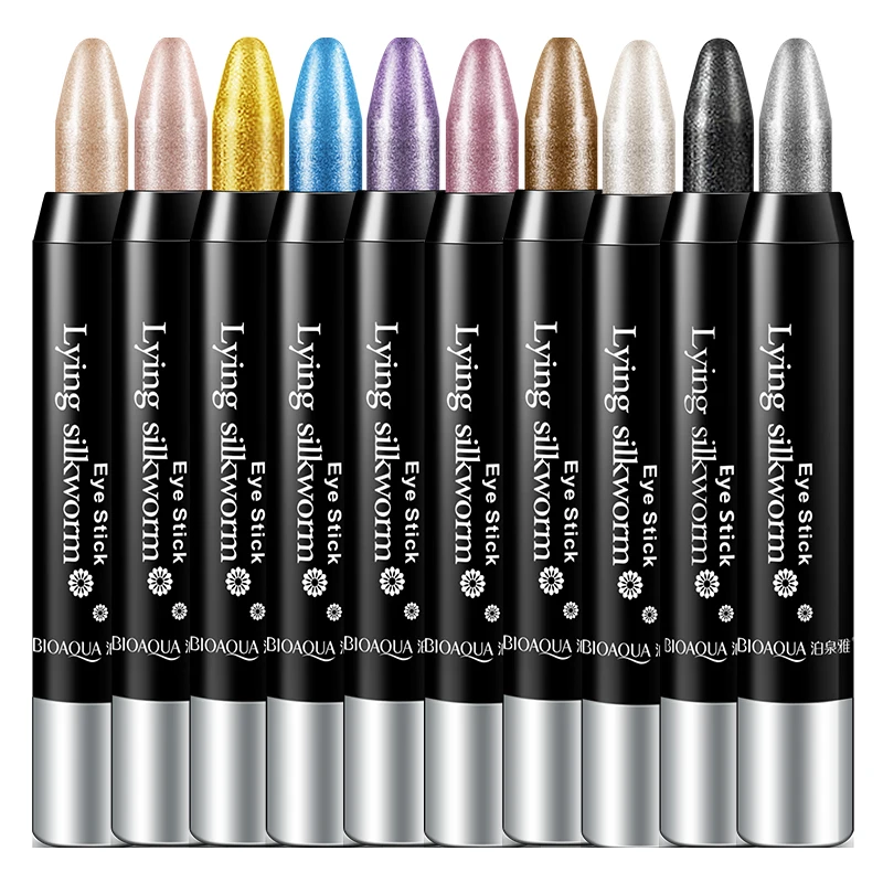 BIOAQUA Highlighter Eyeshadow Makeup Powder Pen Lasting Color Waterproof Eye Shadow |