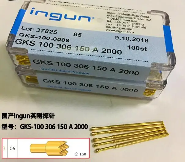 Оригинальная игла для теста INGUN GKS-100 306 150 A 2000 | Электроника