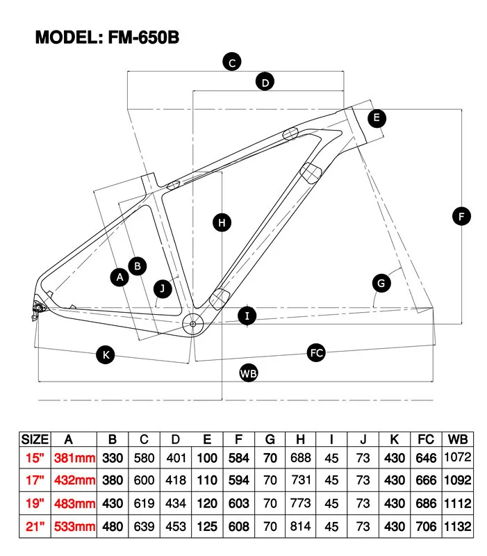 Discount Free shipping Carbon 27.5er mountain bike frame, super light hardtail mtb frame, 650B carbon mtb frame UD matt BB30 10