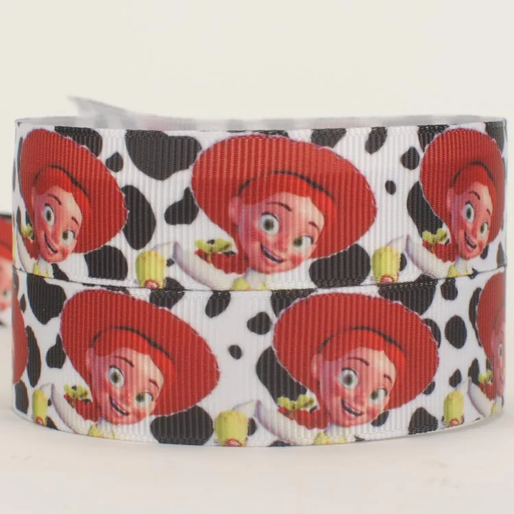 NEW arrivals 50 yards cute toy story boy printed grosgrain ribbon free