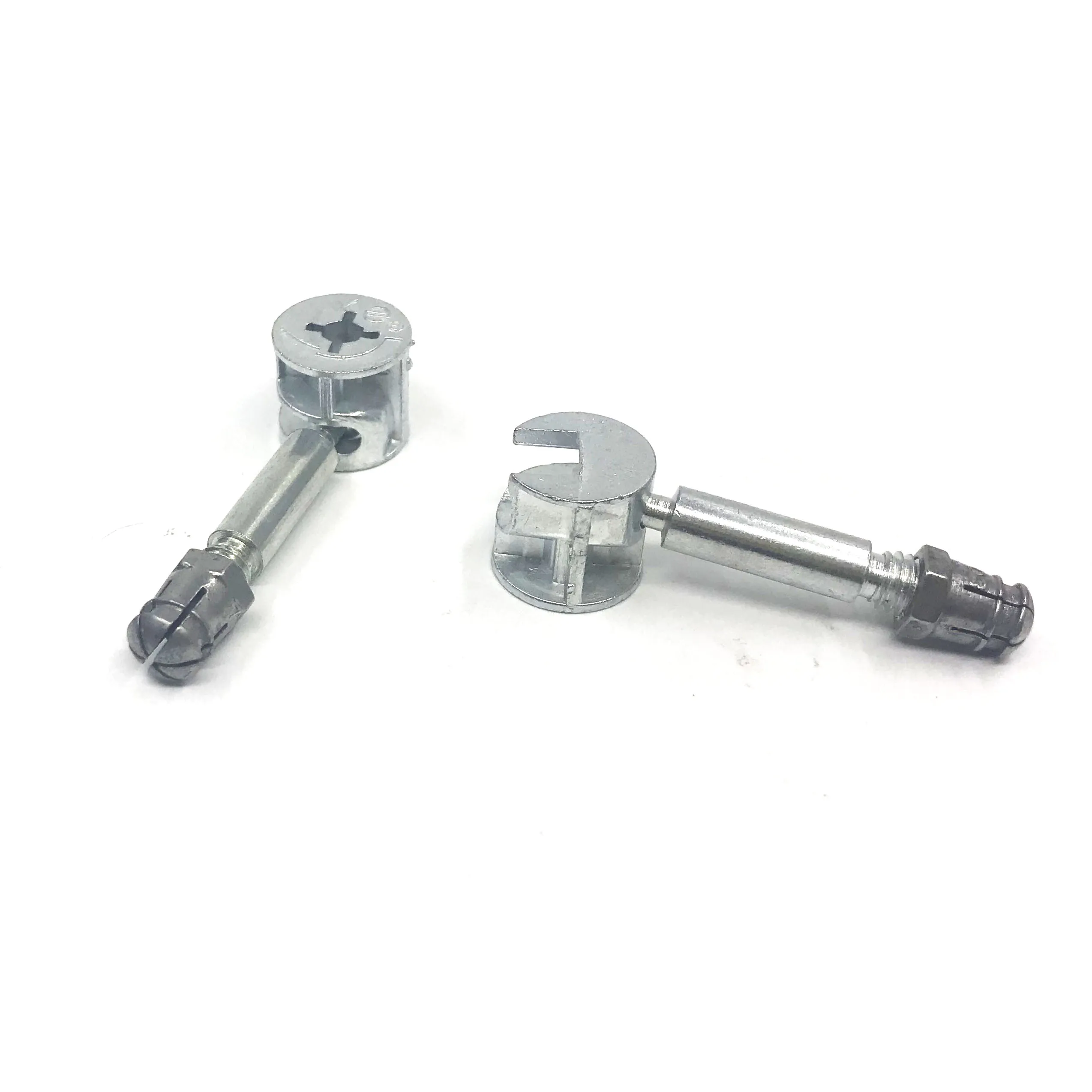 uxcell Furniture Cam Fittings w Dowels w Pre-Inserted Nuts 50 Sets