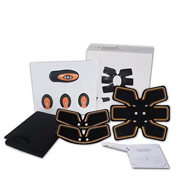 

Electric Abdominal EMS Muscle Stimulator ABS Fitness Muscle Trainer Pain Relief Body Toning Health Care