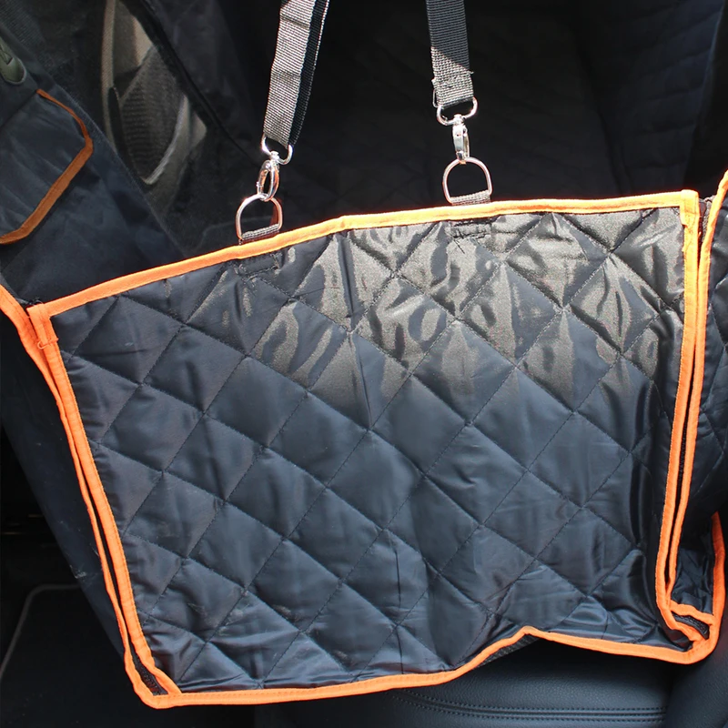 CAWAYI KENNEL Dog Waterproof Rear Back Carriers Pet Dog Car Seat Cover Mats Hammock Protector With Safety Isolation Net D1393