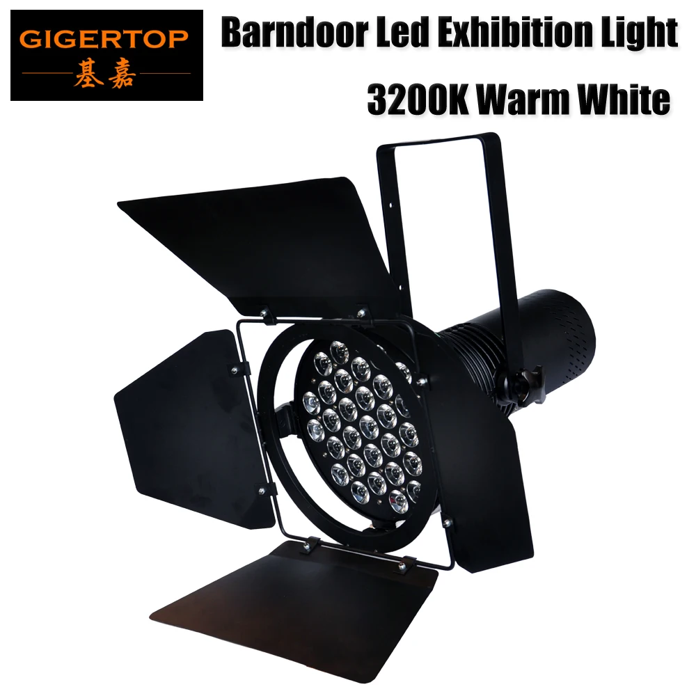 

Gigertop TP-P60 3200K Hot White Led Car Exhibition Light Automobile Exhibition High Power Led Par Cans Import COB Lamp