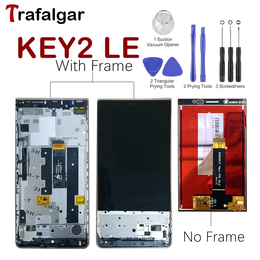 

Original LCD For BlackBerry Key2 LE Display Touch Screen Digitizer With Frame For BlackBerry Key2 LE LCD Screen Replacement