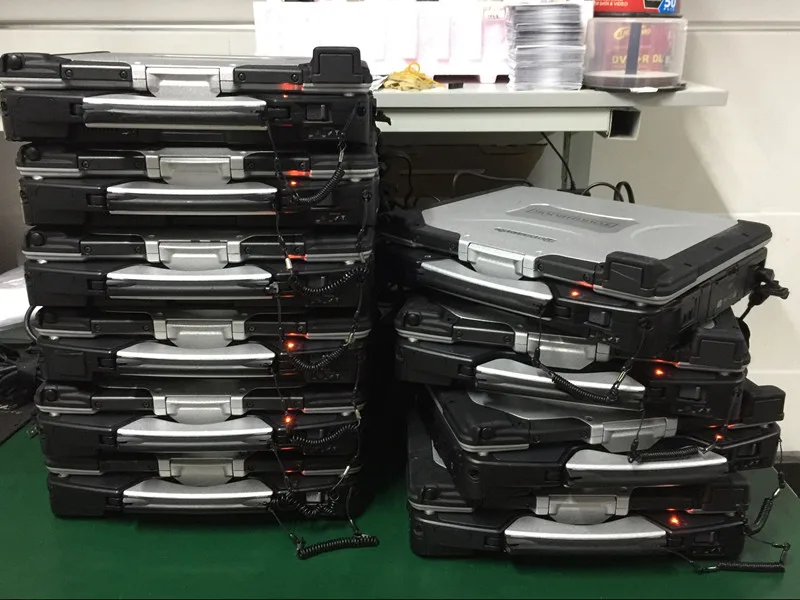 Top Quality Toughbook CF30 laptop with Win10 HDD SSD English CF 30 CF-30 for MB Star C4/C5 Icom A2/Next Diagnosis |