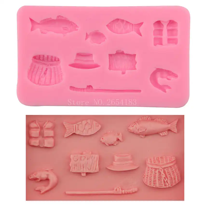 Silicone Flower Lace Ornament Mold Candy Jello 3D Cake Mold Cookie Form Decor J