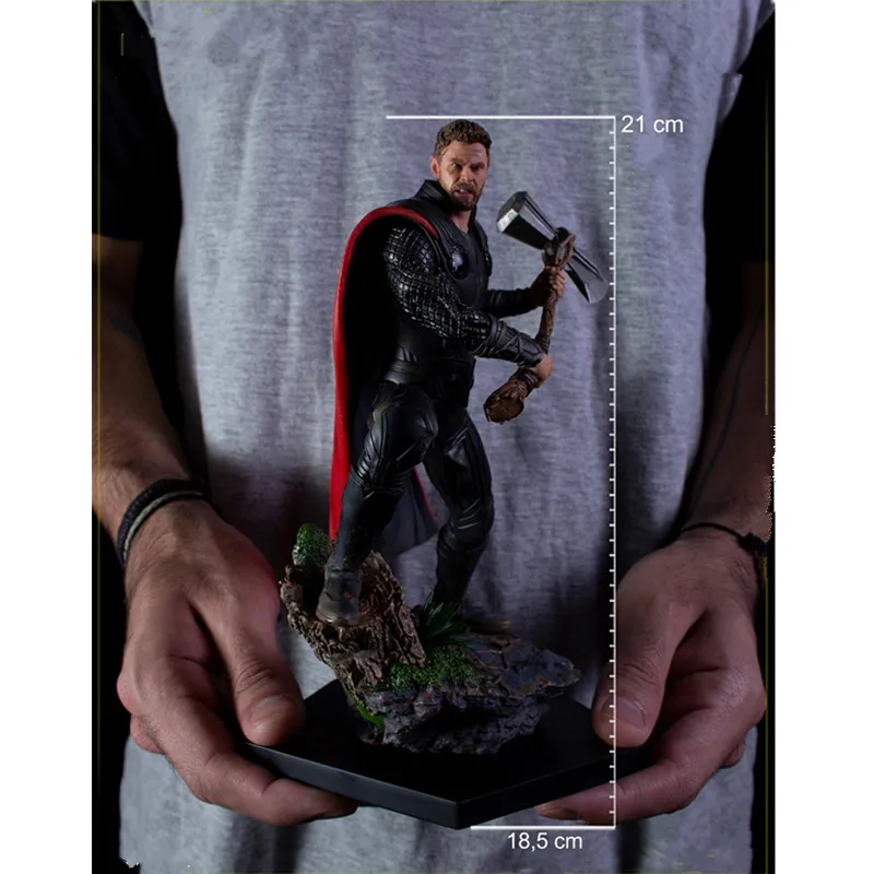 Супергерой Тор статуя Мстители: Endgame одинсон 1/10 полноразмерная портретная смола