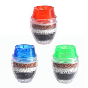 

Household Kitchen Faucet Activated Carbon Water Purifier Water Filter Purification Remove Rust Precipitation Purifier Replacemen